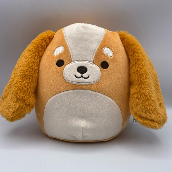 Squishmallows 8inch Ysabel The Brown Cocker Spaniel Golden Retriever Plush Toy - Picture 4 of 8